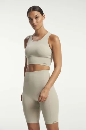 Tenson Dámský bezešvý funkční top Seamless Top W béžový