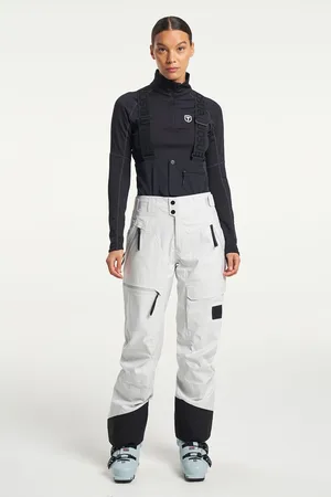 Tenson Dámské lyžařské a skialpové membránové kalhoty Shibui Shell Pants W světle šedé