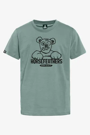 Horsefeathers Dětské triko Teddy - modrá