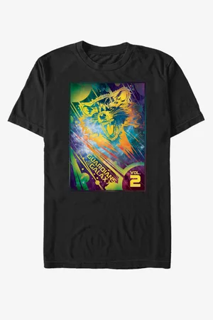 ZOOT FAN. Rocket Strážci Galaxie vol. 2 Marvel - unisex tričko