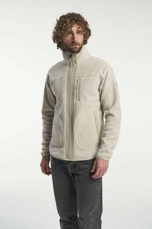 Tenson Pánská Fleecová Bunda Yoke Full Zip M Světle Béžová