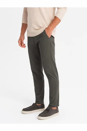 Ombre Clothing Pánské kalhoty chino REGULAR FIT