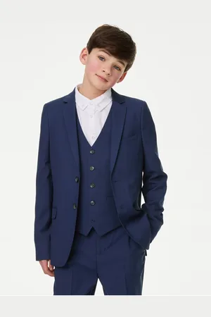 Marks & Spencer Oblekové sako Mini Me (2–16 let) námořnická
