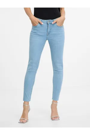 ORSAY Světle modré dámské skinny fit džíny