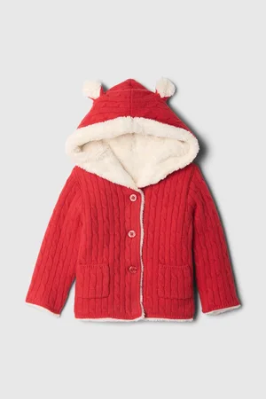 GAP Baby sherpa kardigan CashSoft