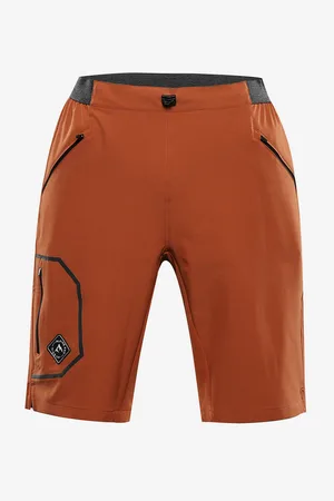 Alpine Pánské outdoorové kraťasy ZAMB bombay brown