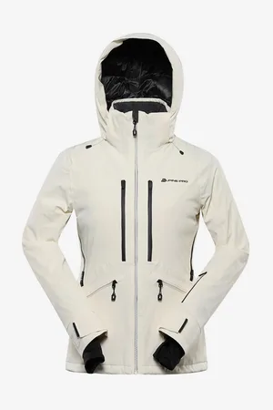 Alpine Dámská lyžařská bunda s membránou ptx snow REASA creme