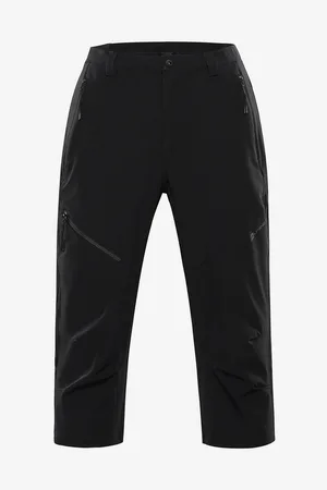 Alpine Pánské softshellové capri WEDER black