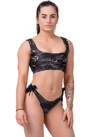 Nebbia Bikini Active Black - bralette 554 S,volcanic black