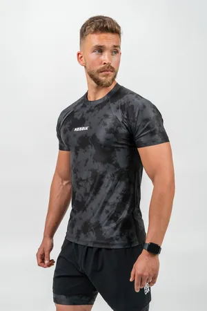 Nebbia Kompresní Camouflage Tričko MAXIMUM 338