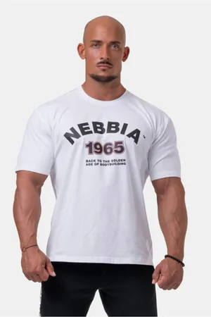 Nebbia Golden Era tričko 192 White