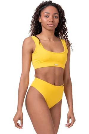 Nebbia Miami sporty bikini - bralette 554 M,yellow