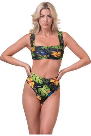 Nebbia High-energy bikini - vrchní díl 553 S,jungle green