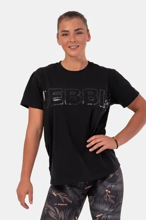 Nebbia Invisible Logo tričko 602 Black