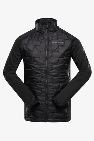 Alpine Pánská mikina s merino výplní JORW black