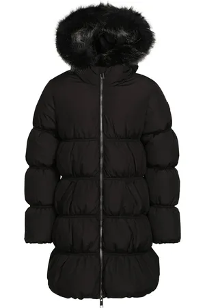 NAX Dětský kabát hi-therm MONO black