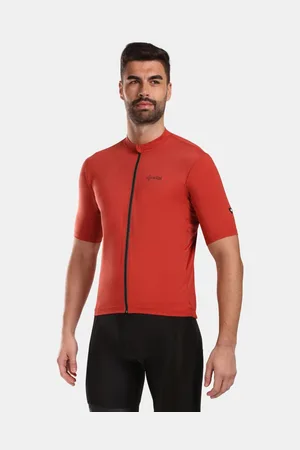 Kilpi Pánský cyklistický dres CAVALET-M Tmavě červená