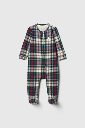 GAP Baby kostkovaný overal