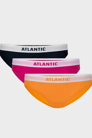 ATLANTIC Dámské kalhotky Bikini 3Pack