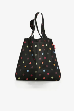 Reisenthel Černá puntíkovaná nákupní taška Mini Maxi Shopper