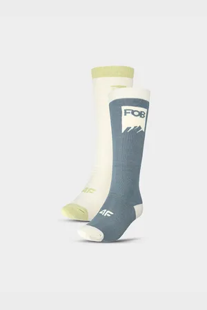 4F Dámské snowboardové ponožky 2-pack