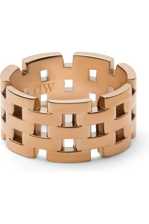 Daniel Wellington Růžovozlatý prsten ocelový 5-Link