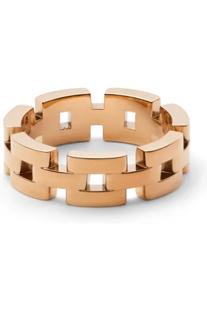 Daniel Wellington Růžovozlatý prsten ocelový 3-Link