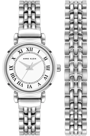 Anne Klein Dámská dárková sada hodinek a náramku AK/ 4145SVST