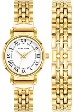 Anne Klein Dámská dárková sada hodinek a náramku AK/ 4144GPST