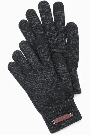 Ombre Clothing Pánské pletené rukavice s vlnou