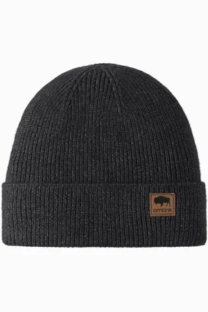Ombre Clothing Pánská pletená čepice s nášivkou