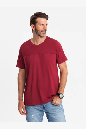 Ombre Clothing Pánské bavlněné tričko