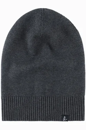 Ombre Clothing Pánská zimní čepice z bavlněného úpletu