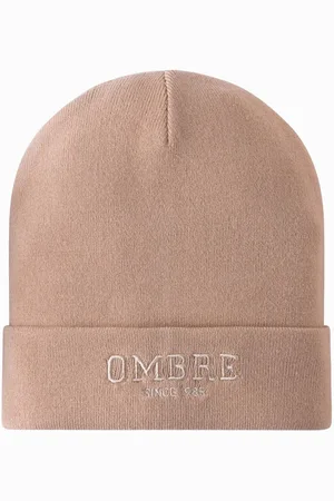 Ombre Clothing Pánská pletená čepice s vyšitým nápisem