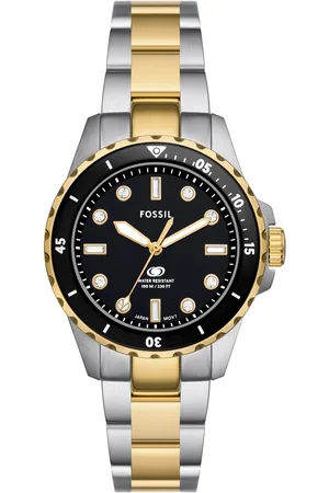 Fossil Dámské kulaté hodinky BLUE