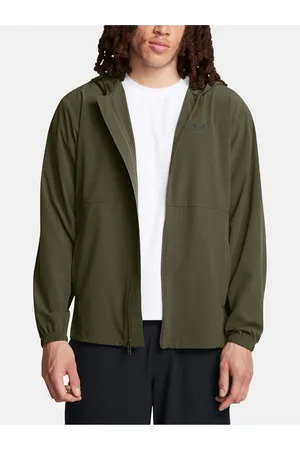 Under Armour Pánská bunda UA Vibe Woven Windbreaker-GRN