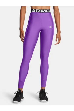 Under Armour Legíny HeatGear Rib Legging-PPL