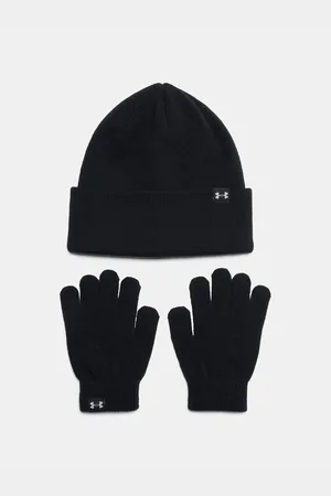 Under Armour Čepice G Beanie/Glove Combo-BLK