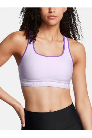 Under Armour Dámská podprsenka Crossback Mid Bra-PPL
