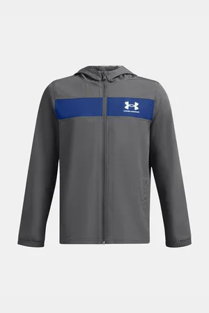 Under Armour Chlapecká bunda UA Sportstyle Windbreaker-GRY