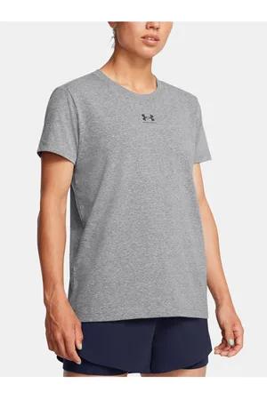 Under Armour Dámské tričko UA Rival Core SS-GRY