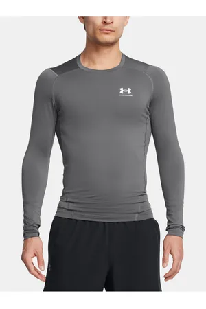 Under Armour Pánské tričko UA HG Armour Comp LS-GRY
