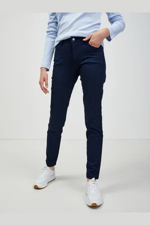 Guess Tmavě modré dámské slim fit džíny