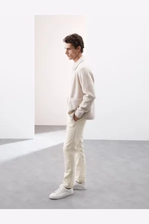 Marks & Spencer Chino kalhoty úzkého střihu smetanová