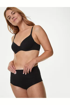 Marks & Spencer Kalhotky Stoma do pasu s vysokým podílem bavlny, 3 ks
