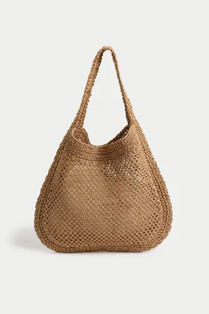 Marks & Spencer Tkaná nákupní taška s horním držadlem