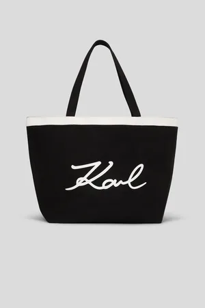 Karl Lagerfeld Černý dámský shopper K/Signature