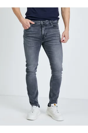 Guess Šedé pánské skinny fit džíny Chris