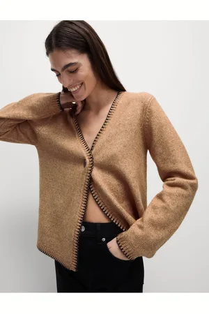 Marks & Spencer Kardigan z měkkoučké příze s knoflíky na přední straně a výstřihem do V