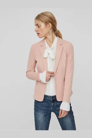 VERO MODA Světle růžové dámské sako Julia